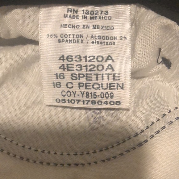 🌹*NWT*LEE Women's Relaxed Fit All Day Straight Leg Black Pants - Picture 9 of 10